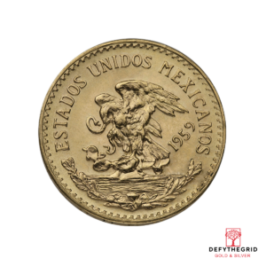 20 PESO MEXICAN GOLD COIN Reverse product photo