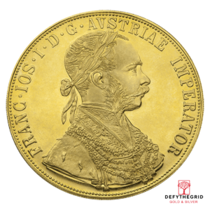 4 DUCAT AUSTRIAN GOLD COIN Obverse product photo