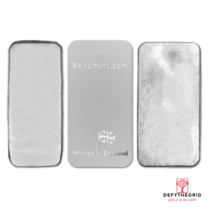 500 GRAM SILVER BAR Reverse product photo