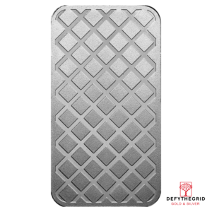 5 OZ SILVER BAR MORGAN Reverse product photo