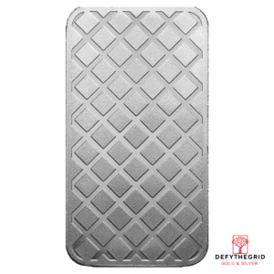 5 OZ SILVER BAR WALKING LIBERTY Reverse product photo