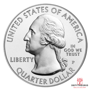 5 OZ SILVER AMERICA THE BEAUTIFUL BU VERSION Obverse product photo