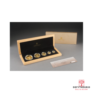 2024 5 PIECE MEXICAN GOLD LIBERTAD PROOF SET Reverse product photo