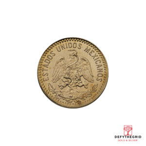 5 PESO MEXICAN GOLD COIN Reverse product photo