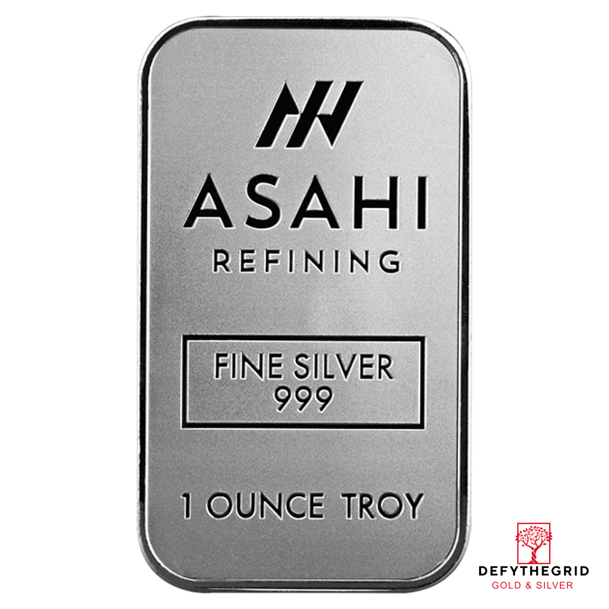 1 OZ SILVER BAR ASAHI Obverse product photo