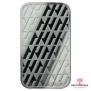 1 OZ SILVER BAR ASAHI Reverse product photo