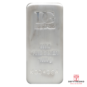 KILO SILVER BAR DILLON GAGE Obverse product photo
