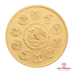 1 OZ MEXICAN GOLD LIBERTAD Reverse product photo