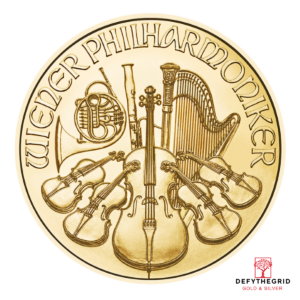 2026 1/4 OZ AUSTRIAN GOLD PHILHARMONIC Reverse product photo