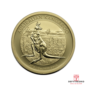 1/2 OZ AUSTRALIAN GOLD KANGAROO Reverse product photo