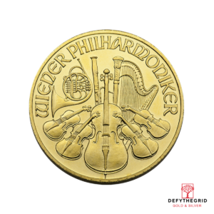 1/2 OZ AUSTRIAN GOLD PHILHARMONIC Obverse product photo
