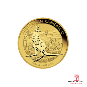 1/4 OZ AUSTRALIAN GOLD KANGAROO (IN PLASTIC) Reverse product photo
