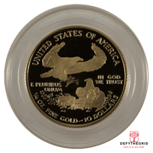1/4 OZ AMERICAN GOLD EAGLE PROOF (CAPS OR SLABS) Reverse product photo