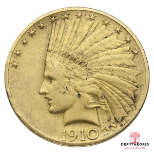 $10 U.S. GOLD INDIAN LP Obverse product photo