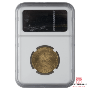 $10 U.S. GOLD LIBERTY NGC61 Reverse product photo