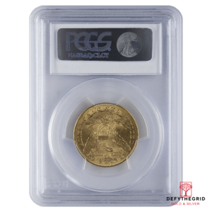 $10 LIBERTY U.S. GOLD PCGS-61 Reverse product photo