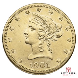 $10 U.S. GOLD LIBERTY XF Obverse product photo