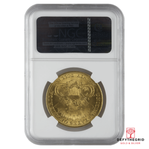 $20 U.S. GOLD LIBERTY NGC64 Reverse product photo