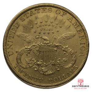 $20 U.S. GOLD LIBERTY XF Reverse product photo