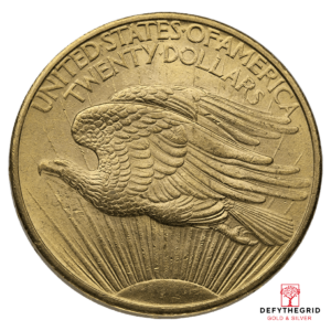 $20 U.S. GOLD SAINT BU Reverse product photo