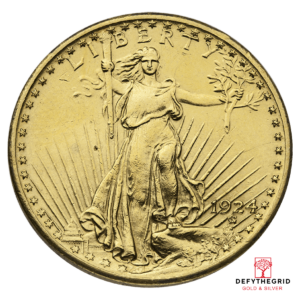 $20 U.S. GOLD SAINT LP Obverse product photo