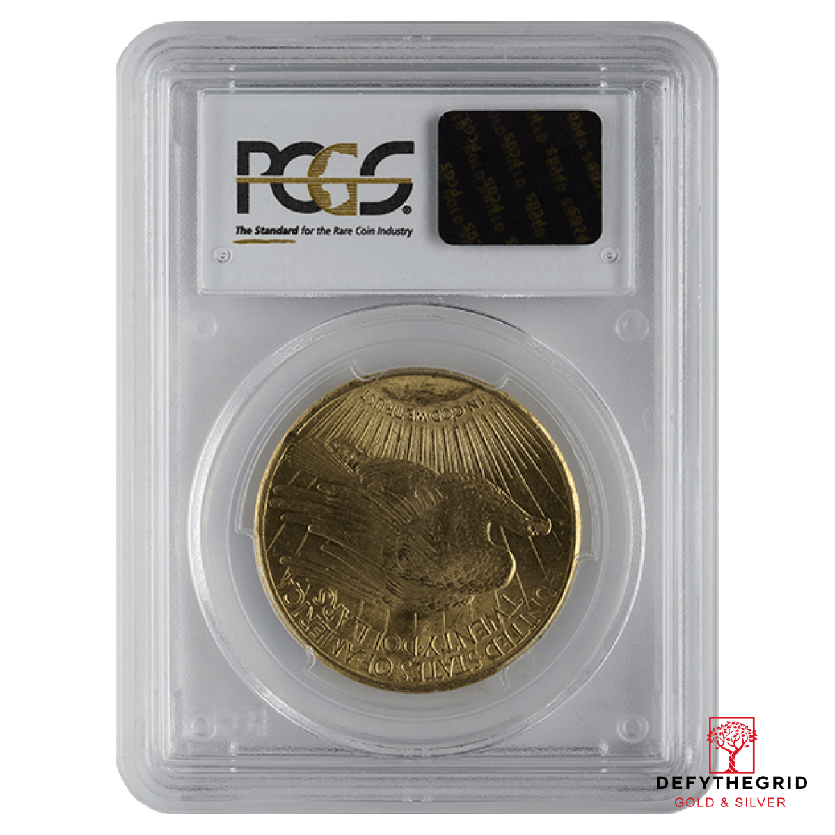 $20 U.S. GOLD SAINT PCGS65 Reverse product photo