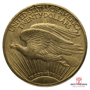 $20 U.S. GOLD SAINT XF Reverse product photo