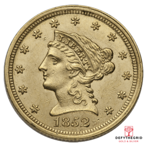 $2.5 U.S. GOLD LIBERTY AU Obverse product photo