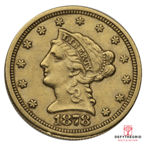 $2.5 U.S. GOLD LIBERTY XF Obverse product photo