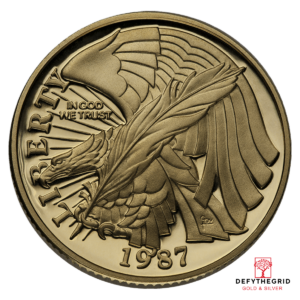 $5 MODERN GOLD COMMEMORATIVE MISC DESIGN Reverse product photo