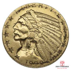 $5 U.S. GOLD INDIAN LP Obverse product photo