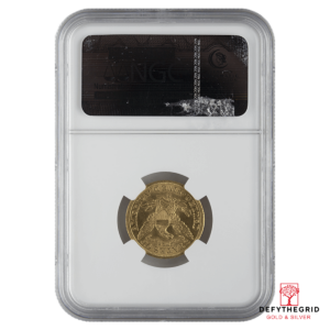 $5 U.S. GOLD LIBERTY NGC MS62 Reverse product photo