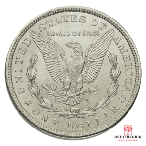 1921 AMERICAN SILVER MORGAN DOLLAR BU Reverse product photo