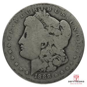 AMERICAN SILVER MORGAN DOLLAR GOOD Obverse product photo