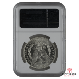 1921 AMERICAN SILVER MORGAN DOLLAR NGC62 Reverse product photo