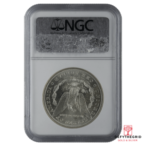 1878-1921 AMERICAN SILVER MORGAN DOLLAR NGC67 Reverse product photo
