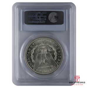 1878-1921 AMERICAN SILVER MORGAN DOLLAR PCGS63 Reverse product photo