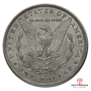 AMERICAN SILVER DOLLAR MORGAN XF Reverse product photo