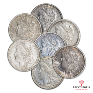 AMERICAN SILVER MORGAN $ EXTRA FINE DETAILS Obverse product photo