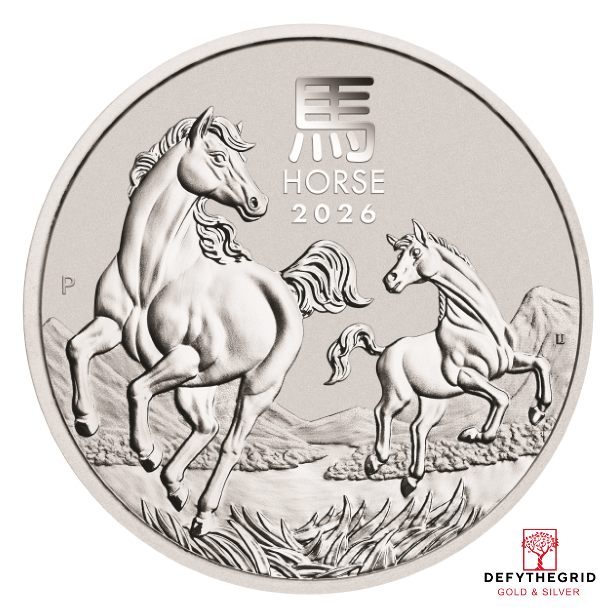 2026 KILO PERTH MINT SILVER HORSE (LUNAR SERIES) Obverse product photo
