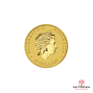 1/10 OZ AUSTRALIAN GOLD KANGAROO Reverse product photo