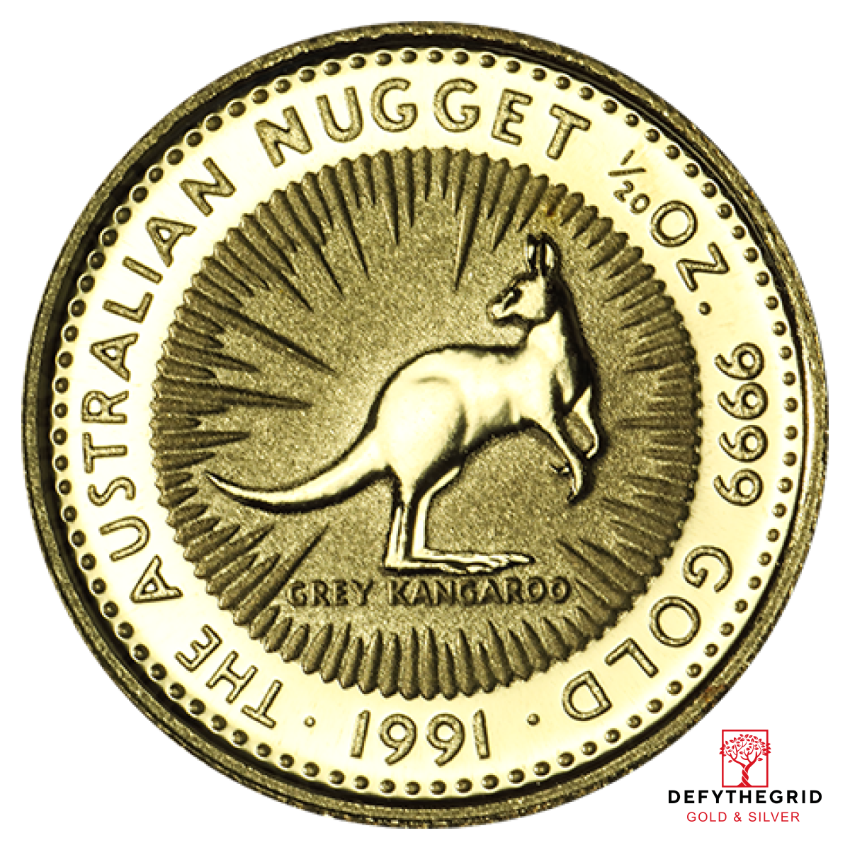 1/20 OZ AUSTRALIAN GOLD KANGAROO Obverse product photo
