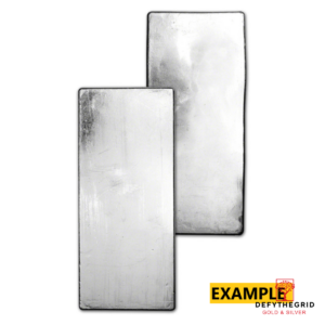 100 OZ SILVER BAR ROYAL CANADIAN MINT Reverse product photo