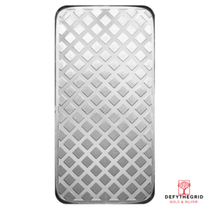 10 OZ SILVER BAR MORGAN Reverse product photo