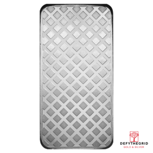 10 OZ SILVER BAR WALKING LIBERTY Reverse product photo