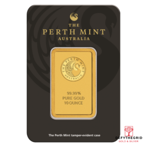 10 OZ GOLD BAR PERTH Obverse product photo