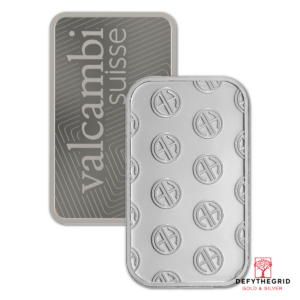 10 GRAM PLATINUM BAR Reverse product photo