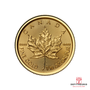 2025 1/10 OZ CANADIAN GOLD MAPLE LEAF Obverse product photo
