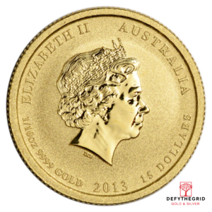 1/10 OZ GOLD PERTH WAR IN THE PACIFIC Reverse product photo