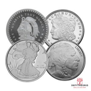 1/4 OZ SILVER ROUND GENERIC BRAND Obverse product photo